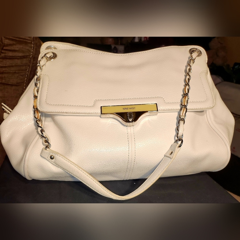 Nine West Cream Shoulder Bag